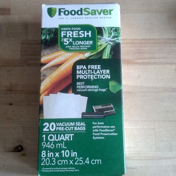 FoodSaver Kitchen 2 Vacuum Seal Precut Bags Poshmark